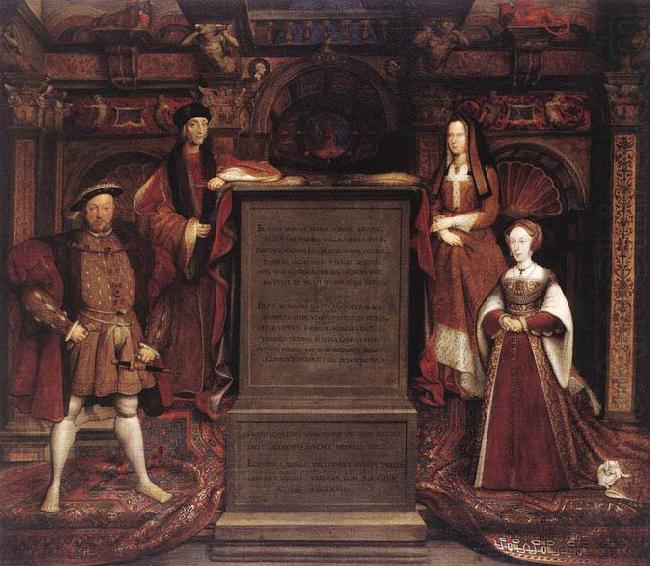Henry VII, Elizabeth of York, Henry VIII, and Jane Seymour, Leemput, Remigius van